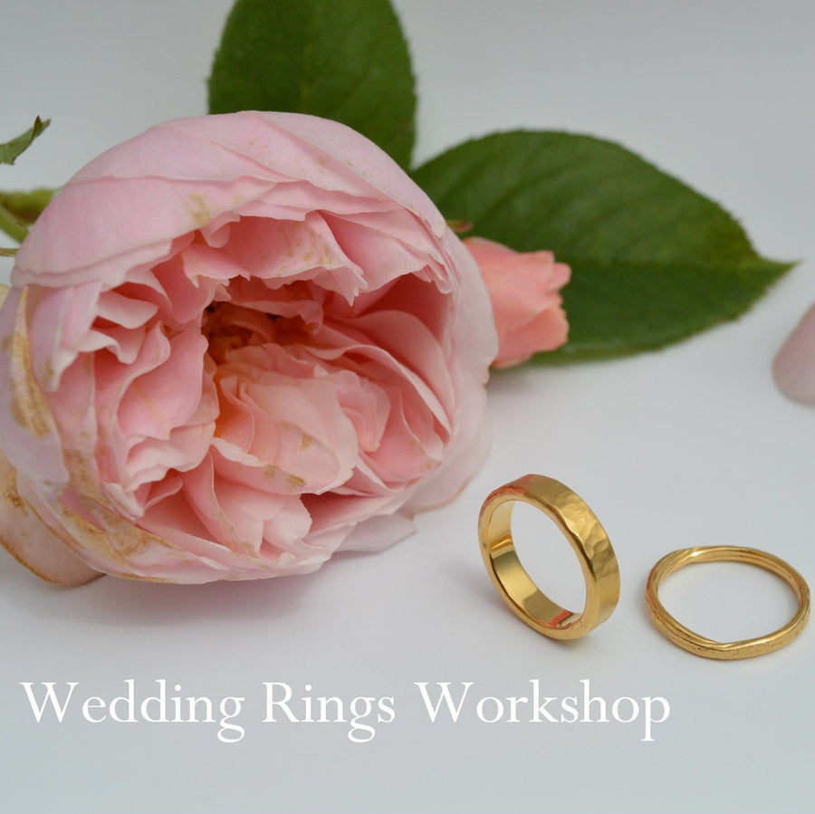 One day Wedding Rings Workshop Jewellery Course for couples.