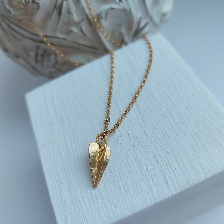 Gold plated Sterling Silver Sweetheart